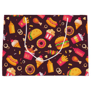 Sac Cadeau de Nourriture Rapide