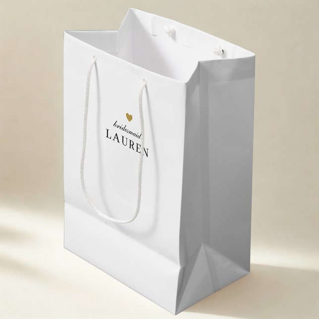 Sac Cadeau de Proposition Demoiselle d'Honneur à C (Créateur téléchargé)