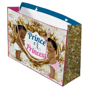 Sac cadeau de révélation de genre Prince ou Prince