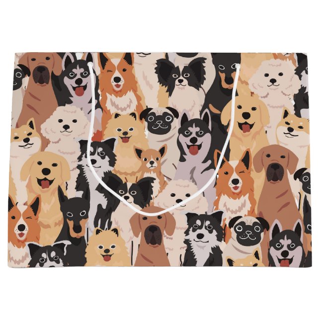 Sac cadeau de tous les chiens (Devant)