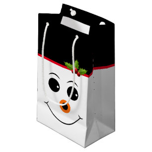 Sac cadeau de vacances Snowman
