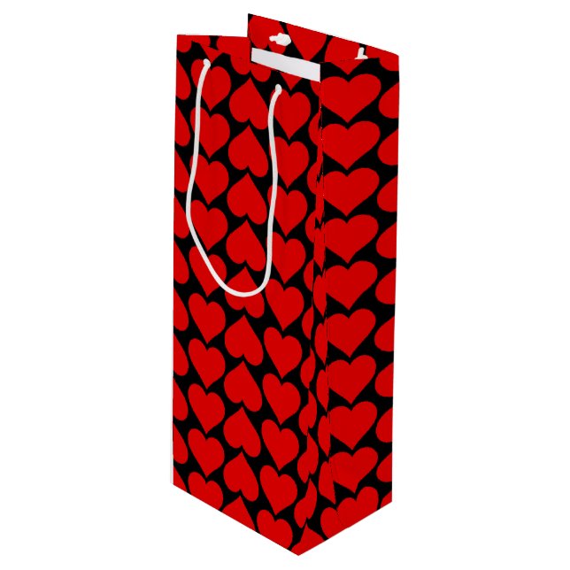 Sac cadeau de Valentine (Devant Angle)