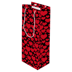 Sac cadeau de vin de Valentine