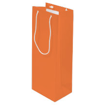 Sac cadeau de vin Mango Orange