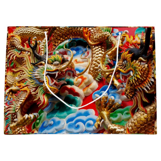 sac cadeau du temple dragon (Devant)