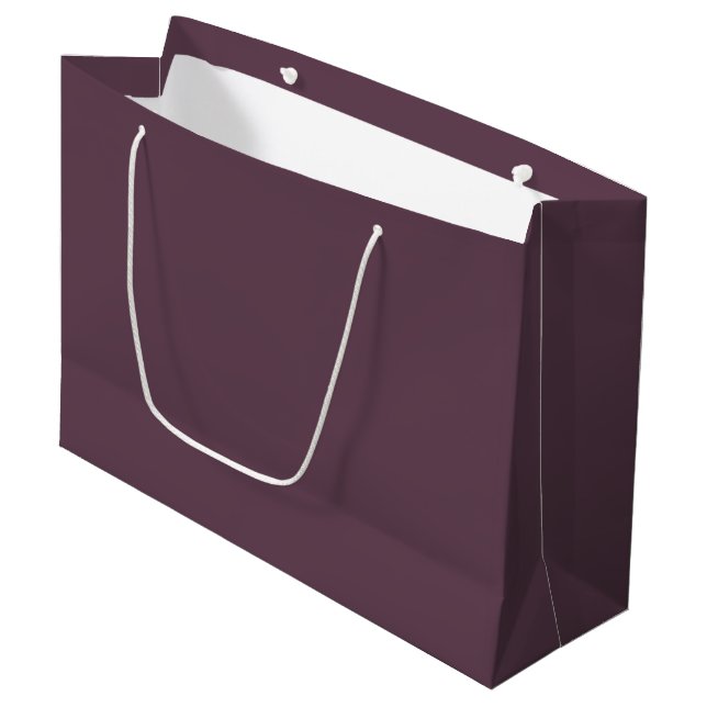 Sac cadeau Eggplant (Devant Angle)