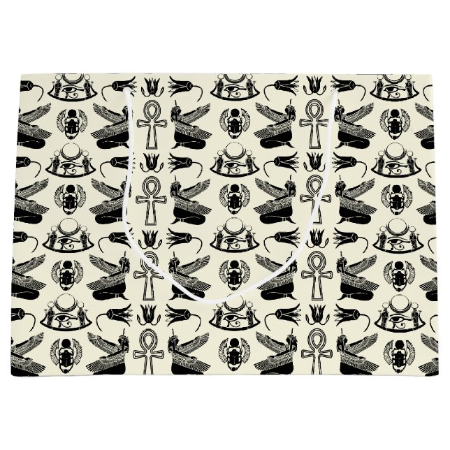 Sac cadeau égyptien Hiéroglyphes (Devant)