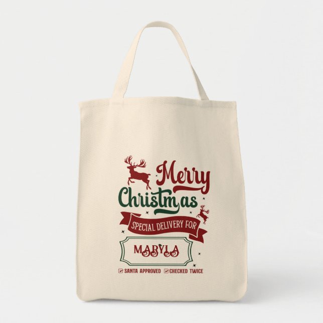 Sac cadeau en coton (Devant)