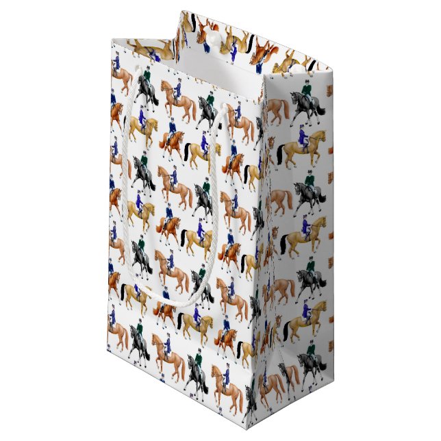 Sac cadeau équestre pour chevaux et cavaliers (Devant Angle)
