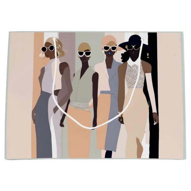 Sac cadeau Fashion Diva (Devant)