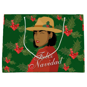 Sac cadeau Feliz Navidad