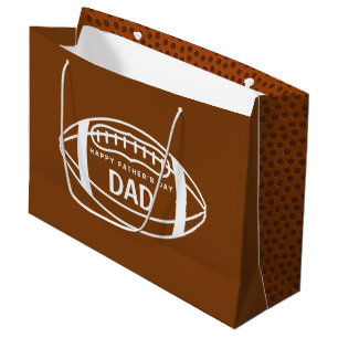 Sac cadeau fête des pères Football