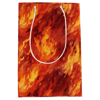 Sac cadeau Feu Flamme