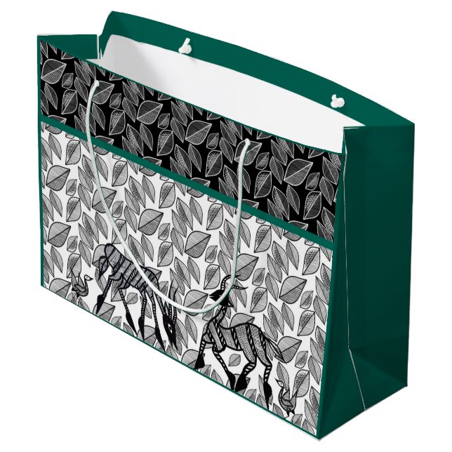 Sac cadeau Feuille (Dos Angle)