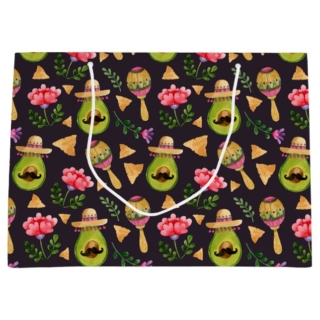 Sac cadeau Fiesta épicé mexicain (Devant)