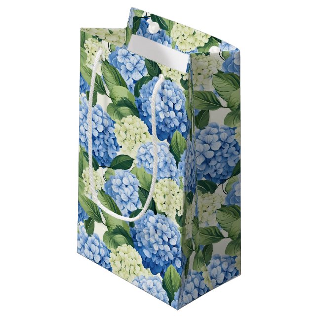 Sac cadeau floral (Devant Angle)