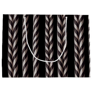 Sac cadeau Gothmas Sucre de canne blanc et noir
