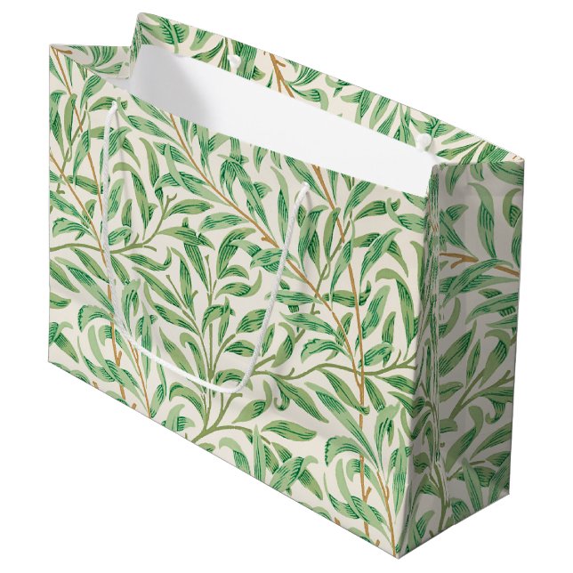 Sac cadeau grand format Willow Pattern de William  (Devant Angle)