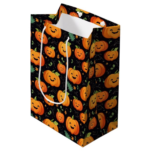 Sac cadeau Halloween (Devant Angle)