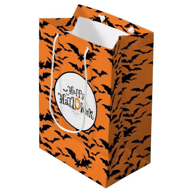 Sac cadeau Halloween (Devant Angle)