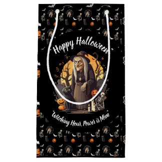 Sac cadeau Halloween sorcière éffrayante 🎃 🧙 ♀