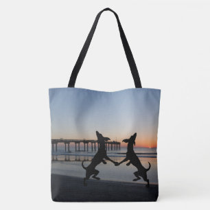 Sac cadeau "Happy Dogs' Fourre-tout Épicerie réuti