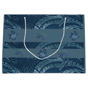Sac cadeau Hawaiian Tapa et Honu