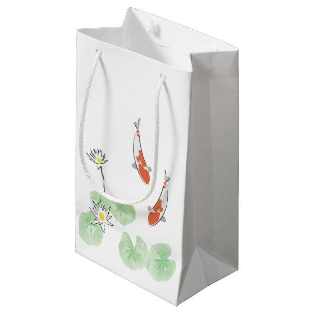 Sac cadeau Koi Pond (Devant Angle)