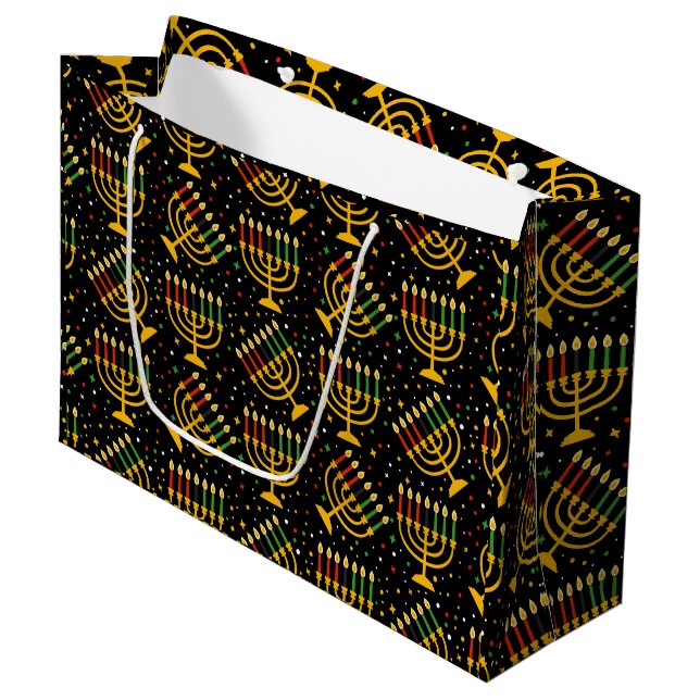 Sac cadeau Kwanzaa (Devant Angle)