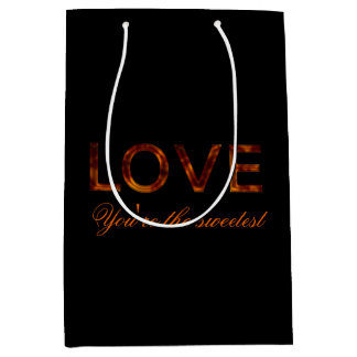 Sac cadeau 'Love, You are the Sweetest'