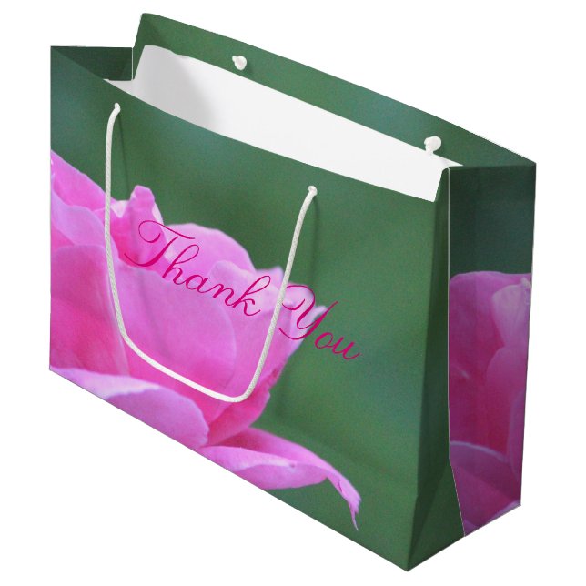 Sac cadeau Merci (Devant Angle)