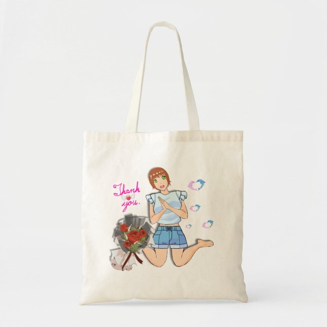 sac cadeau Merci. (Devant)