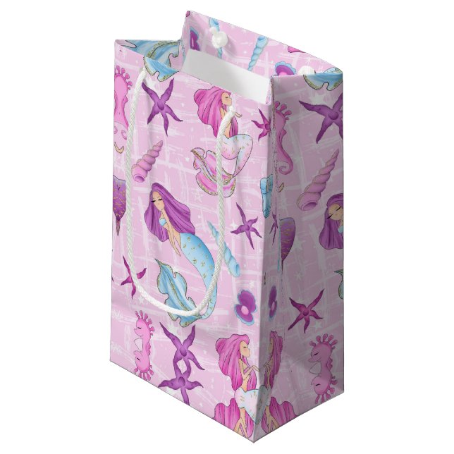 Sac cadeau Mermaid (Devant Angle)