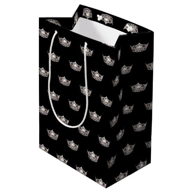 Sac cadeau Miss America Silver Crown (Dos Angle)