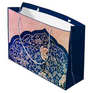 SAC CADEAU MOTIF CHINOIS ANTIQUE PERSONNALISÉ