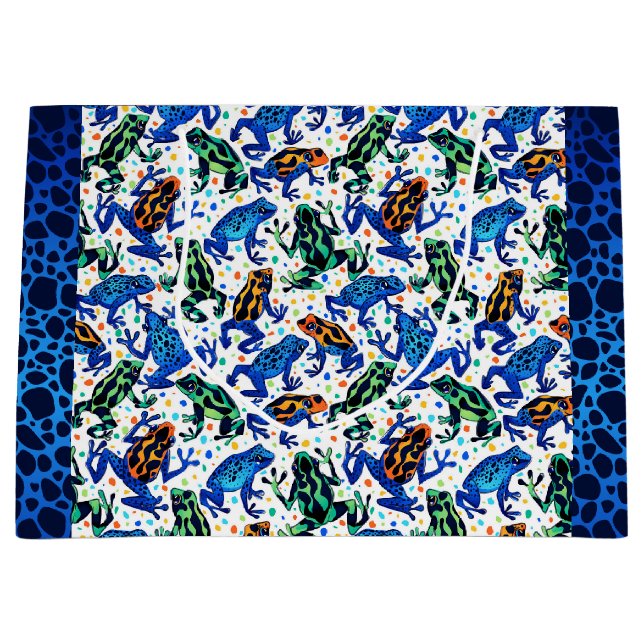 Sac cadeau Motif grenouille (Devant)