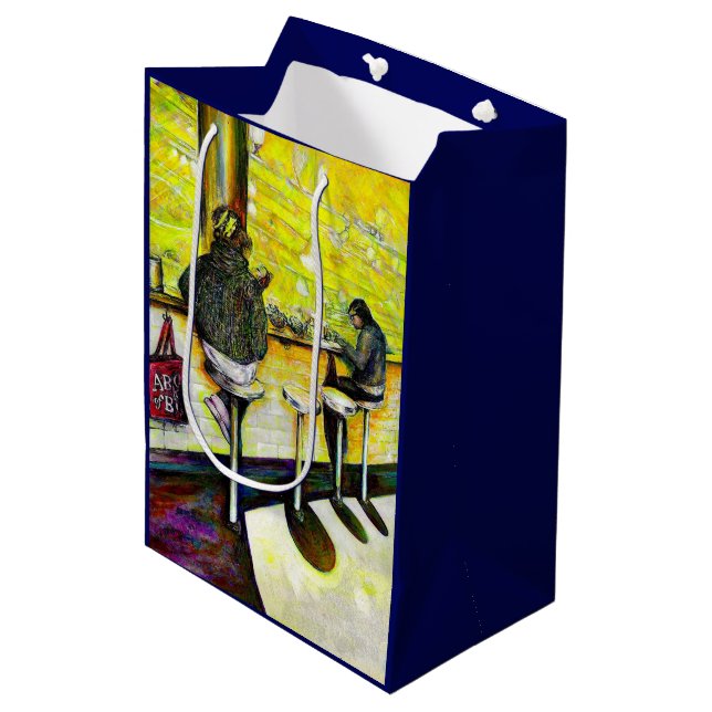 Sac Cadeau Moyen A Day Off from Crazy (Devant Angle)