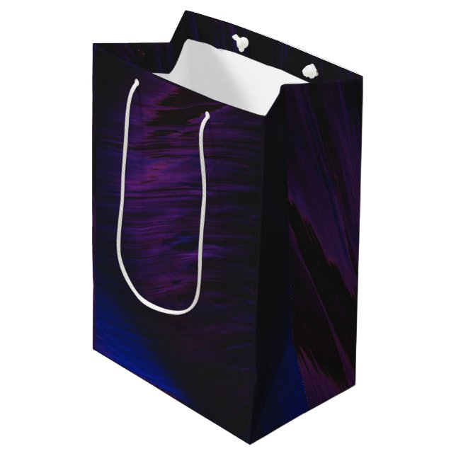 Sac Cadeau Moyen Abstract Wraps 12 (Devant Angle)