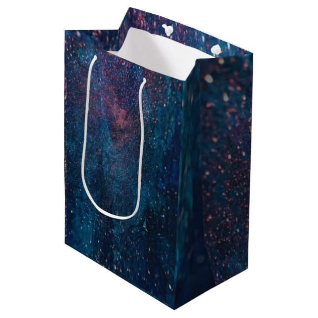 Sac Cadeau Moyen Abstract Wraps 5 (Devant Angle)