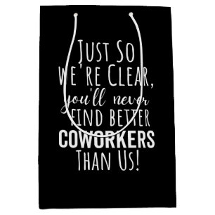 Sac Cadeau Moyen Adieu collègue   Coworker Moving   Laisser un cad