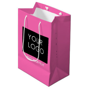 Sac Cadeau Moyen Ajouter Logo Moderne Personnalisable Business Hot 