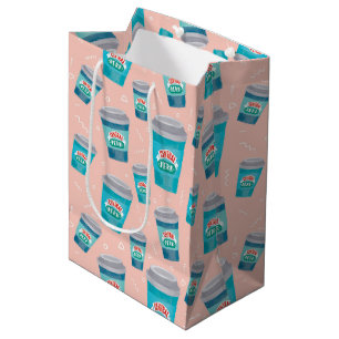 Sac Cadeau Moyen AMIS™   Motif Central Perk Coffee Cup