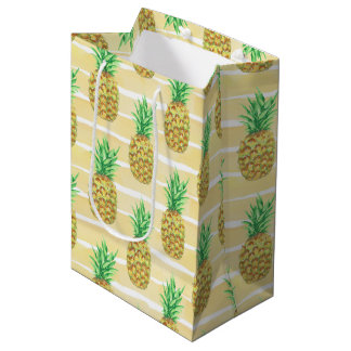 Sac Cadeau Moyen Ananas