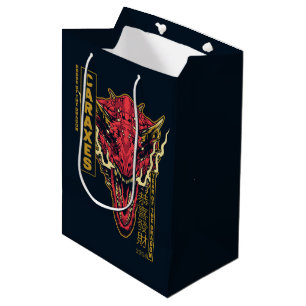 Sac Cadeau Moyen Année de tête de Carax du Dragon   恭 喜 財 發