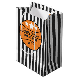 Sac Cadeau Moyen Anniversaire du basket-ball