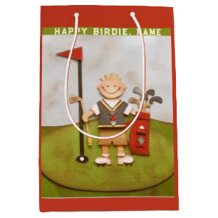 Sac Cadeau Moyen Anniversaire du golf