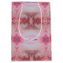 Aquarelle Diamond Tondée Terre Beige Peint à la ma