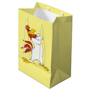 Sac Cadeau Moyen Armoiries de Foghorn Leghorn franchies