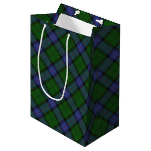 Sac Cadeau Moyen Armstrong Clan Tartan Scottish Plaid Motif