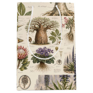 Sac Cadeau Moyen "Atlas botanique africain
